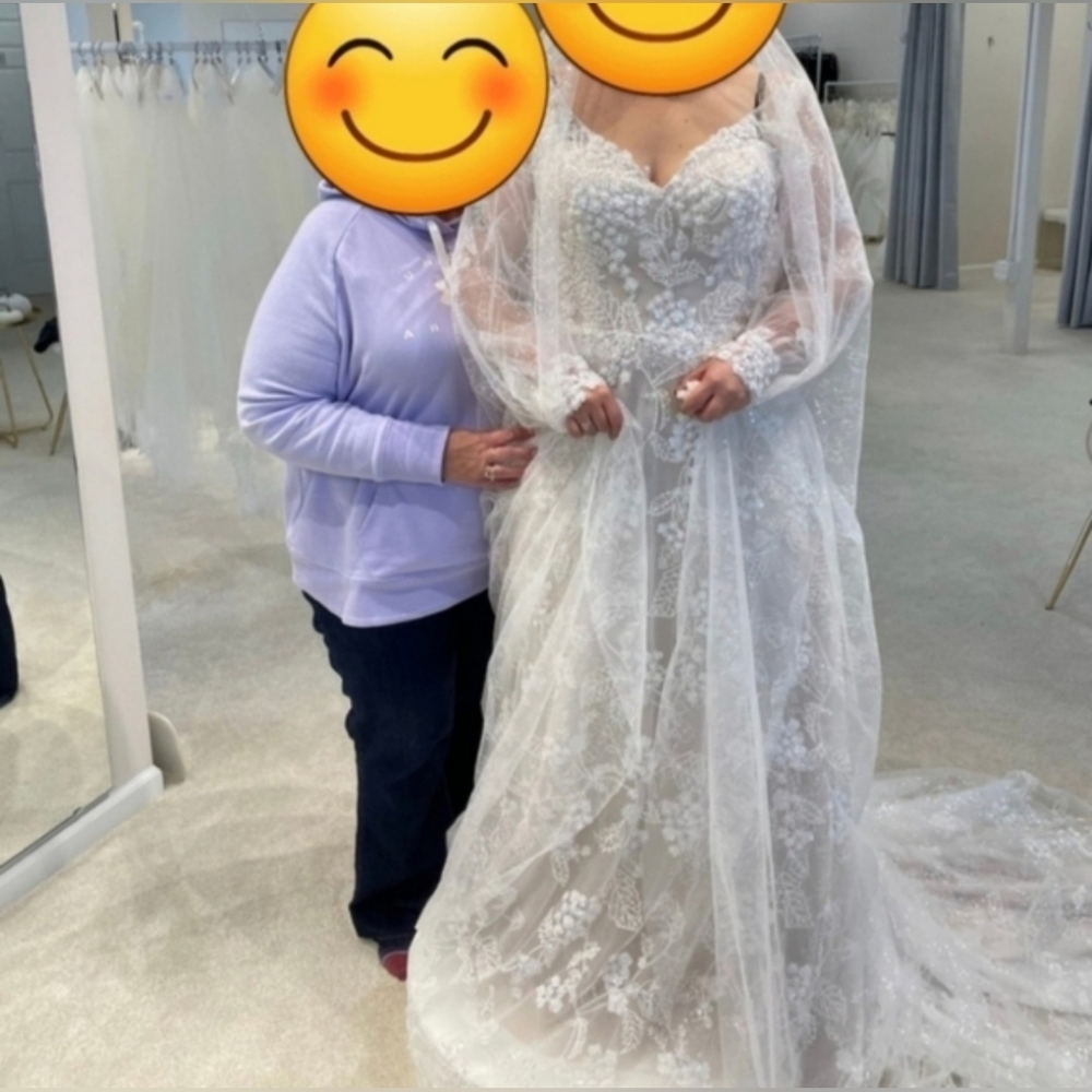 Ivory Wedding Veil NWOT